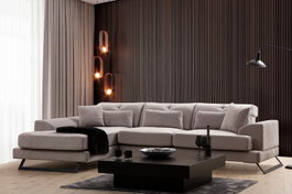 Atelier Del Sofa Frido Left (Chl+3R) - Gris Claro